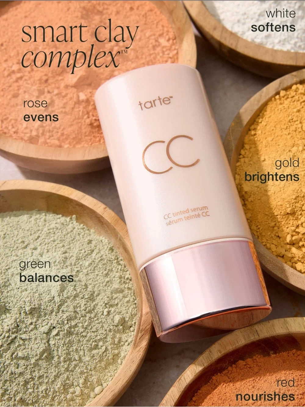 Tarte CC Color Correcting Tinted Serum Medium 1.86 oz NIB.